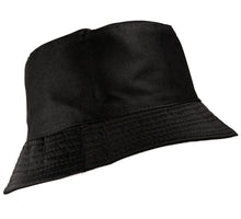 Load image into Gallery viewer, Itzu Classic Reversible Bucket Bush HAT 2 in 1 Plain Boonie Sun Unisex Mens Womens (Stone/Black)