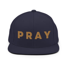 Load image into Gallery viewer, Religious Cap - Pray Logo SnapBack