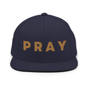 Religious Cap - Pray Logo SnapBack