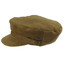 Load image into Gallery viewer, Charlton&#39;s of Northumberland Cord Mariner Sailor Cap Fiddler Hat Beige